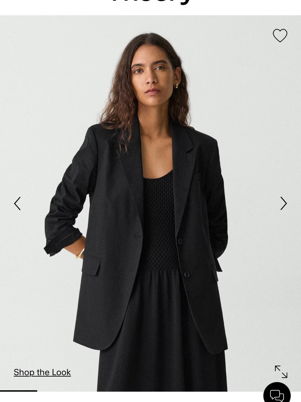 Theory eco crunch wash linen blend blazer 10